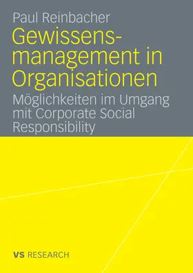 Reinbacher | Gewissensmanagement in Organisationen | E-Book | www.sack.de