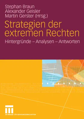 Braun / Geisler / Gerster |  Strategien der extremen Rechten | eBook | Sack Fachmedien