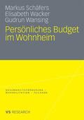 Schäfers / Wacker / Wansing |  Persönliches Budget im Wohnheim | eBook | Sack Fachmedien