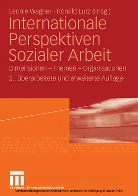 Wagner / Lutz |  Internationale Perspektiven Sozialer Arbeit | eBook | Sack Fachmedien