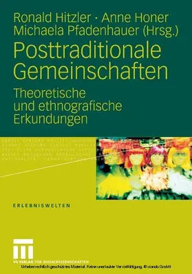 Hitzler / Honer / Pfadenhauer | Posttraditionale Gemeinschaften | E-Book | www.sack.de