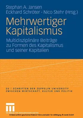 Jansen / Schröter / Stehr | Mehrwertiger Kapitalismus | E-Book | www.sack.de