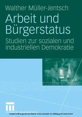 Müller-Jentsch | Arbeit und Bürgerstatus | E-Book | www.sack.de