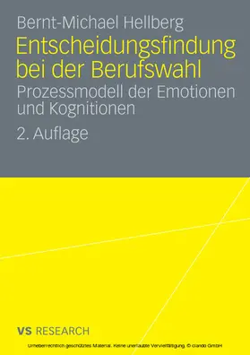 Hellberg | Entscheidungsfindung bei der Berufswahl | E-Book | www.sack.de