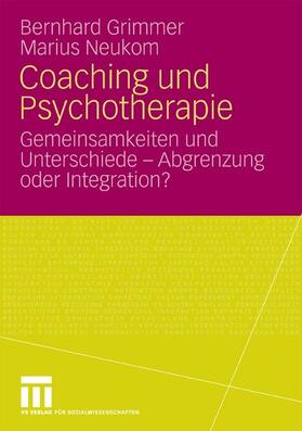 Grimmer / Neukom | Coaching und Psychotherapie | E-Book | sack.de