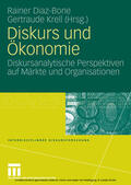 Diaz-Bone / Krell |  Diskurs und Ökonomie | eBook | Sack Fachmedien