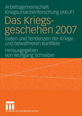Schreiber / AKUF |  Das Kriegsgeschehen 2007 | eBook | Sack Fachmedien