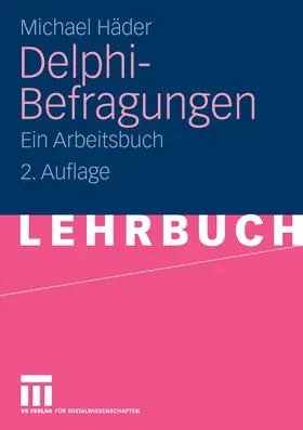 Häder | Delphi-Befragungen | E-Book | www.sack.de