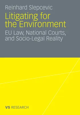 Slepcevic | Litigating for the Environment | E-Book | www.sack.de