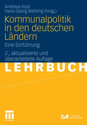 Kost / Wehling |  Kommunalpolitik in den deutschen Ländern | eBook | Sack Fachmedien