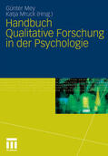 Mey / Mruck |  Handbuch Qualitative Forschung in der Psychologie | eBook | Sack Fachmedien