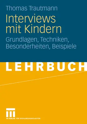 Trautmann |  Interviews mit Kindern | eBook | Sack Fachmedien