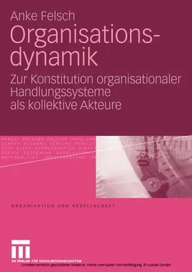 Felsch |  Organisationsdynamik | eBook | Sack Fachmedien