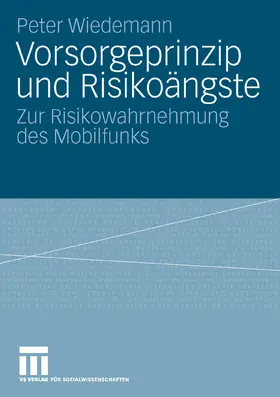 Wiedemann | Vorsorgeprinzip und Risikoängste | E-Book | sack.de
