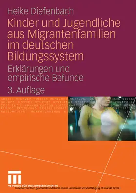 Diefenbach |  Kinder und Jugendliche aus Migrantenfamilien im deutschen Bildungssystem | eBook | Sack Fachmedien