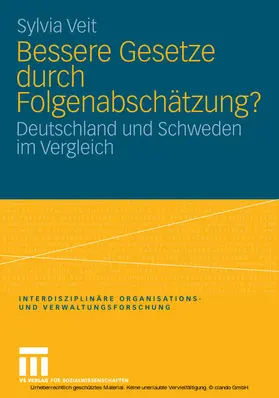 Veit | Bessere Gesetze durch Folgenabschätzung? | E-Book | www.sack.de
