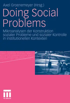 Groenemeyer | Doing Social Problems | E-Book | www.sack.de