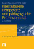 Auernheimer |  Interkulturelle Kompetenz und pädagogische Professionalität | eBook | Sack Fachmedien