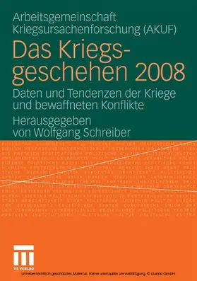Schreiber |  Das Kriegsgeschehen 2008 | eBook | Sack Fachmedien
