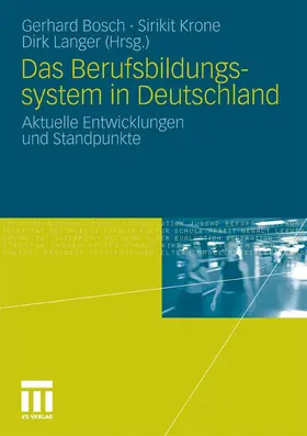 Bosch / Krone / Langer | Das Berufsbildungssytem in Deutschland | E-Book | www.sack.de