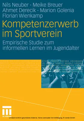 Neuber / Breuer / Derecik |  Kompetenzerwerb im Sportverein | eBook | Sack Fachmedien