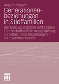 Steinbach |  Generationenbeziehungen in Stieffamilien | eBook | Sack Fachmedien