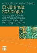 Maurer / Schmid |  Erklärende Soziologie | eBook | Sack Fachmedien