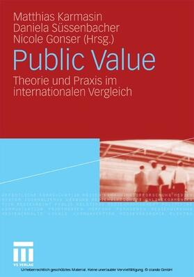 Karmasin / Süssenbacher / Gonser | Public Value | E-Book | sack.de