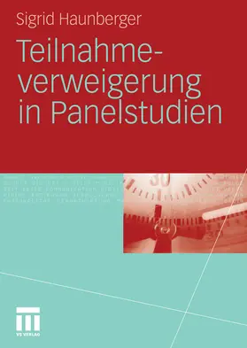 Haunberger |  Teilnahmeverweigerung in Panelstudien | eBook | Sack Fachmedien