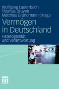 Lauterbach / Druyen / Grundmann |  Vermögen in Deutschland | eBook | Sack Fachmedien