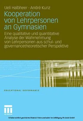 Halbheer / Kunz | Kooperation von Lehrpersonen an Gymnasien | E-Book | www.sack.de