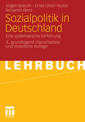 Boeckh / Huster / Benz |  Sozialpolitik in Deutschland | eBook | Sack Fachmedien