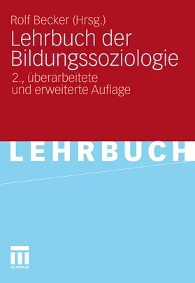Becker |  Lehrbuch der Bildungssoziologie | eBook | Sack Fachmedien
