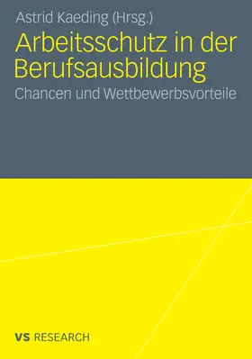 Kaeding | Arbeitsschutz in der Berufsausbildung | E-Book | www.sack.de