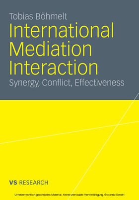 Böhmelt | International Mediation Interaction | E-Book | sack.de