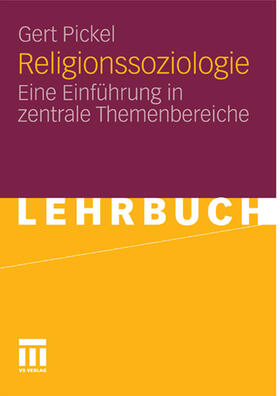 Pickel | Religionssoziologie | E-Book | sack.de