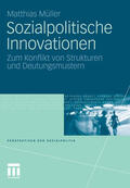 Müller |  Sozialpolitische Innovationen | eBook | Sack Fachmedien