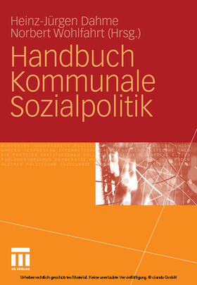 Dahme / Wohlfahrt | Handbuch Kommunale Sozialpolitik | E-Book | sack.de