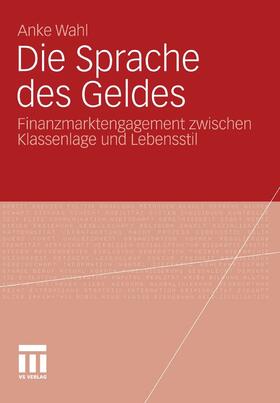 Wahl | Die Sprache des Geldes | E-Book | sack.de