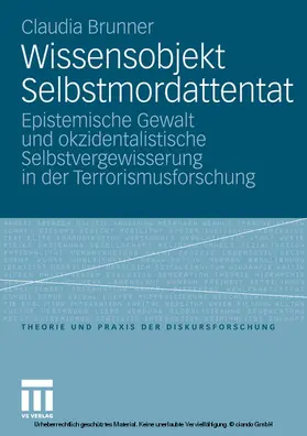 Brunner | Wissensobjekt Selbstmordattentat | E-Book | sack.de