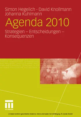 Hegelich / Knollmann / Kuhlmann | Agenda 2010 | E-Book | www.sack.de