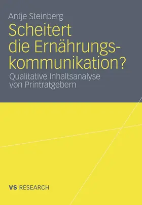 Steinberg | Scheitert die Ernährungskommunikation? | E-Book | www.sack.de