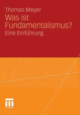 Meyer |  Was ist Fundamentalismus? | eBook | Sack Fachmedien