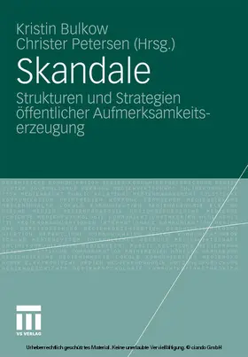 Bulkow / Petersen |  Skandale | eBook | Sack Fachmedien