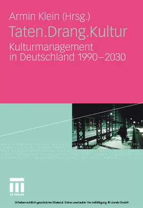 Klein |  Taten.Drang.Kultur | eBook | Sack Fachmedien