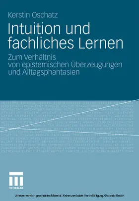 Oschatz |  Intuition und fachliches Lernen | eBook | Sack Fachmedien