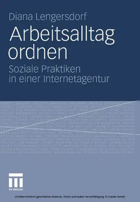 Lengersdorf |  Arbeitsalltag ordnen | eBook | Sack Fachmedien