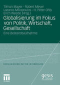 Mayer / Meyer / Miliopoulos |  Globalisierung im Fokus von Politik, Wirtschaft, Gesellschaft | eBook | Sack Fachmedien