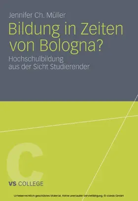 Müller |  Bildung in Zeiten von Bologna? | eBook | Sack Fachmedien