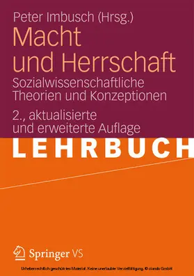 Imbusch |  Macht und Herrschaft | eBook | Sack Fachmedien